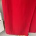 Vintage New York Studio Red Size 4 Maxi Skirt