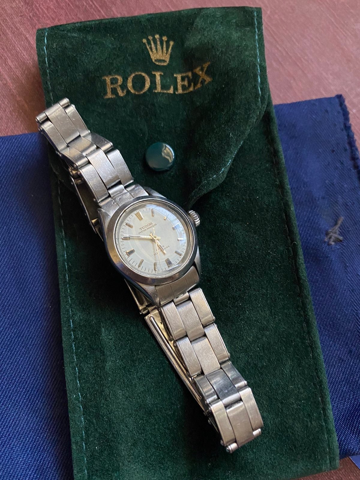 Rolex TUDOR Authentic 25mm bezel.