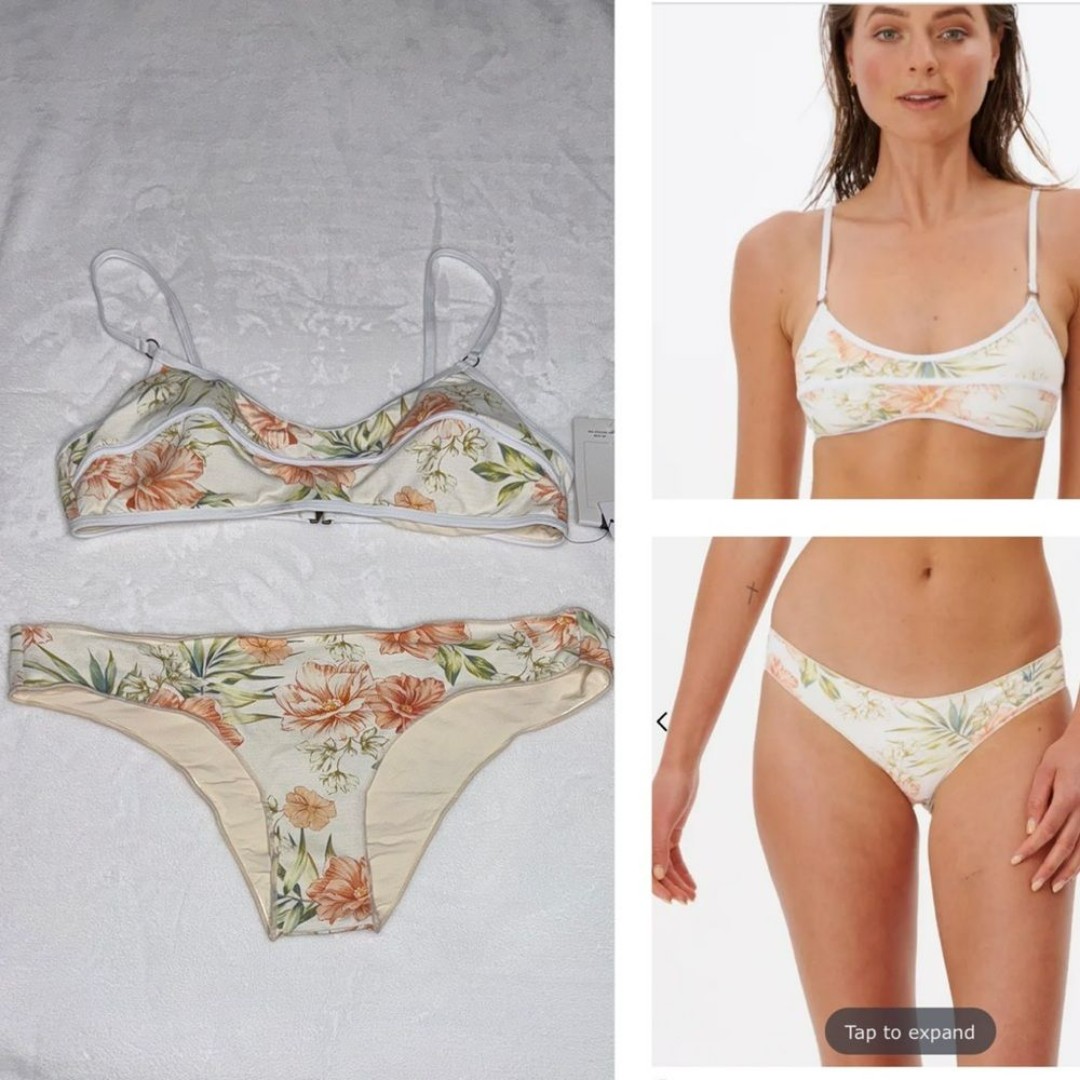 Rip Curl Solseeker cheeky bikini bottom & Sol Seeker Bralette Bikini Top