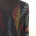 St. Croix Sz XL Colorful Striped V-Neck