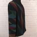 St. Croix Sz XL Colorful Striped V-Neck