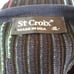 St. Croix Sz XL Colorful Striped V-Neck