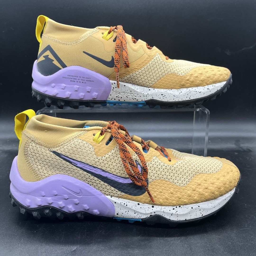 Nike Wildhorse 7 “Wheat/Laser Blue” Women’s Size 8.5 DV2191-700 hiking sneaker