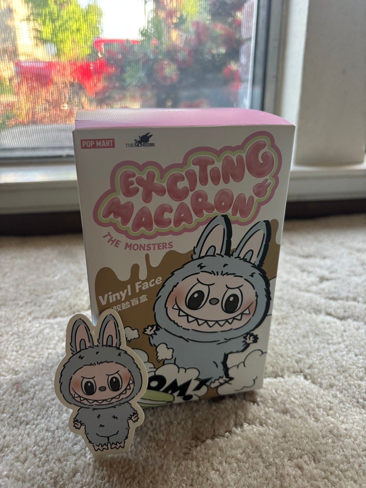 Exciting Macaron Labubu (UNOPENED) - Seasalt Coconut