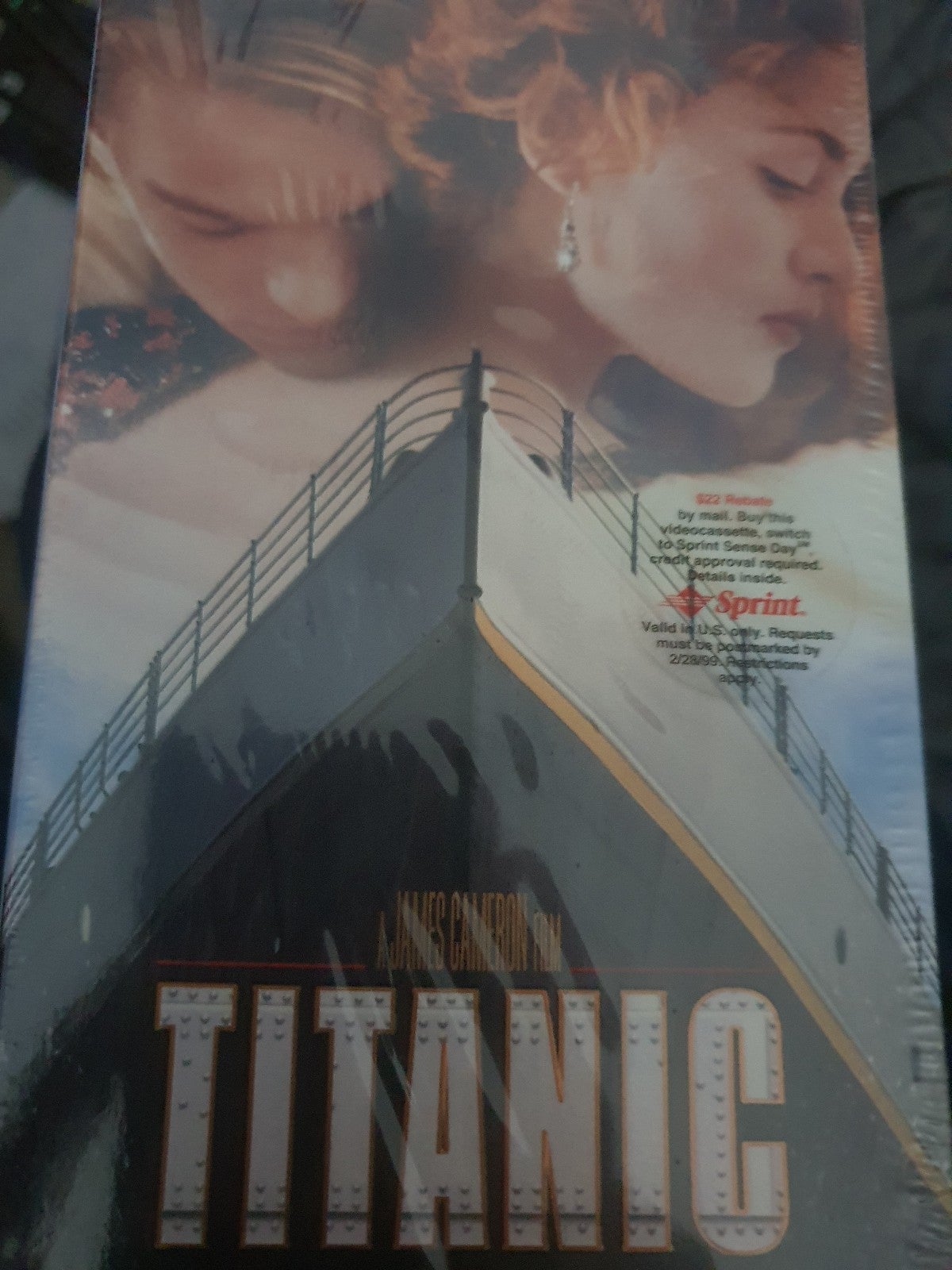Factory sealed titanic vhs THX digitally remastered