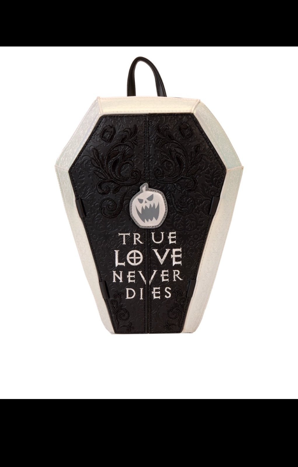 Disney NYCC Limited Ed The Nightmare Before Christmas Jack/Sally Coffin Backpack