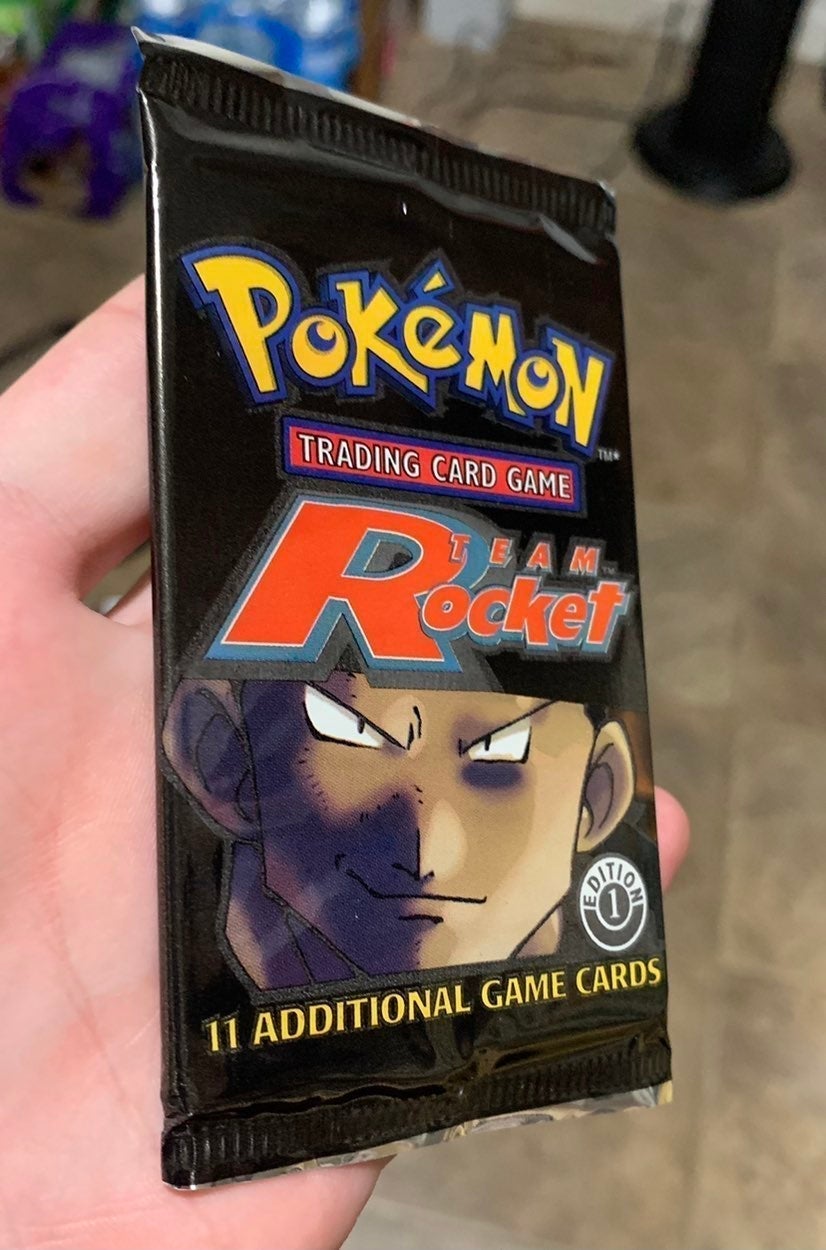 Pokemon First edition sealed Team Rocket Pack *Mint*