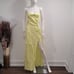 For Love & Lemons Kyra Cut Out Maxi Dress in Yellow