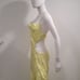 For Love & Lemons Kyra Cut Out Maxi Dress in Yellow