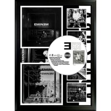 Eminem 'The Marshall Mathers LP' - Framed CD Poster, Iconic Hip Hop Album