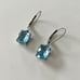 Sterling Silver London Blue Topaz Earrings