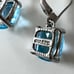 Sterling Silver London Blue Topaz Earrings