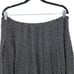 Anne Klein Silk Skirt 14 Black White Polka Dot Red Lace Hem Full Flare Pinup