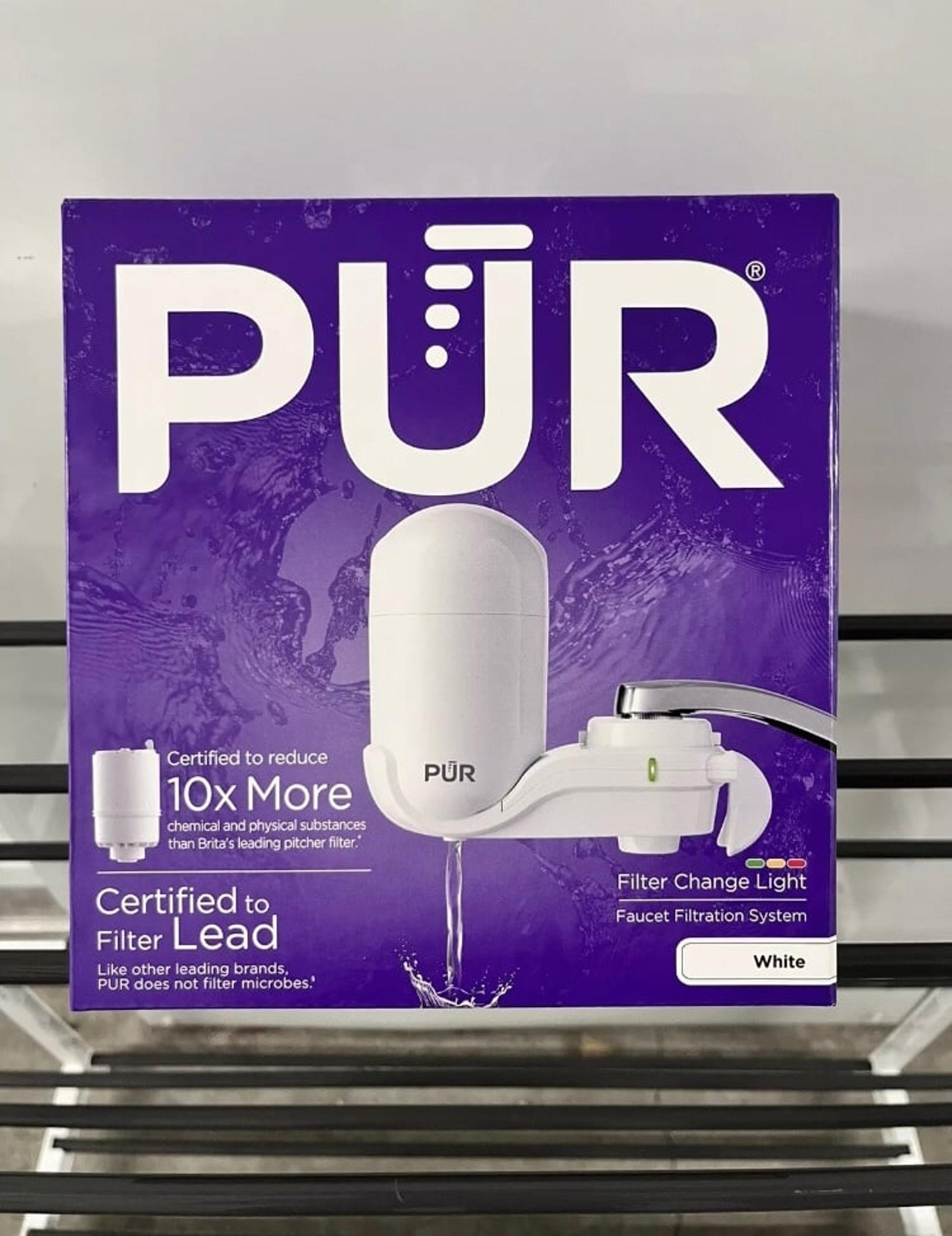 PUR WHITE FM3333B Classic Faucet Filtration System