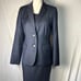 J Crew Super 120s Director Dress & Jacket Size 4 Pinstripe 100% Wool