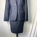 J Crew Super 120s Director Dress & Jacket Size 4 Pinstripe 100% Wool