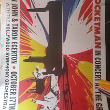 Rocketman live in concert poster