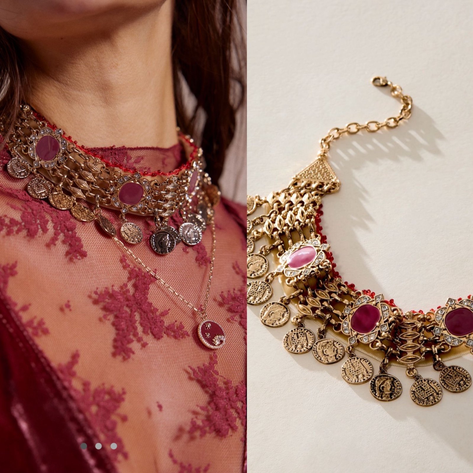 Free people Kennedy Archive choker
