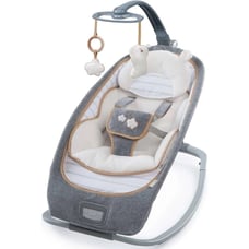 Ingenuity Boutique Collection Foldable Baby Rocking Seat- Bella Teddy. New