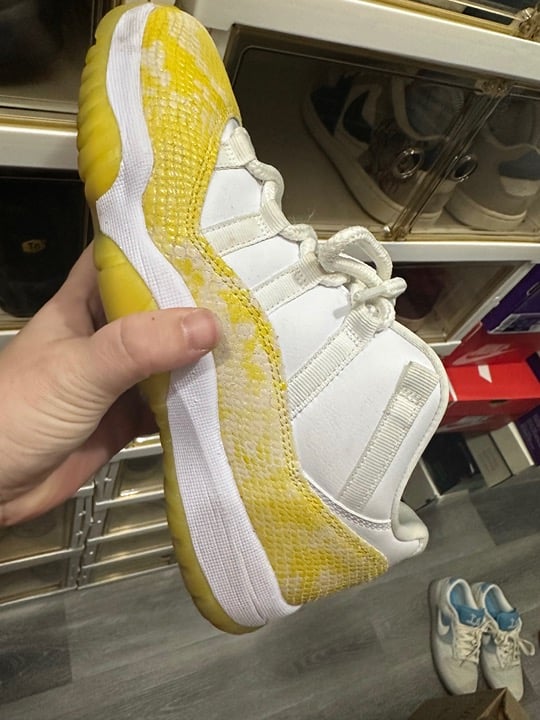 Jordans 11 Snake skin size 8.5W