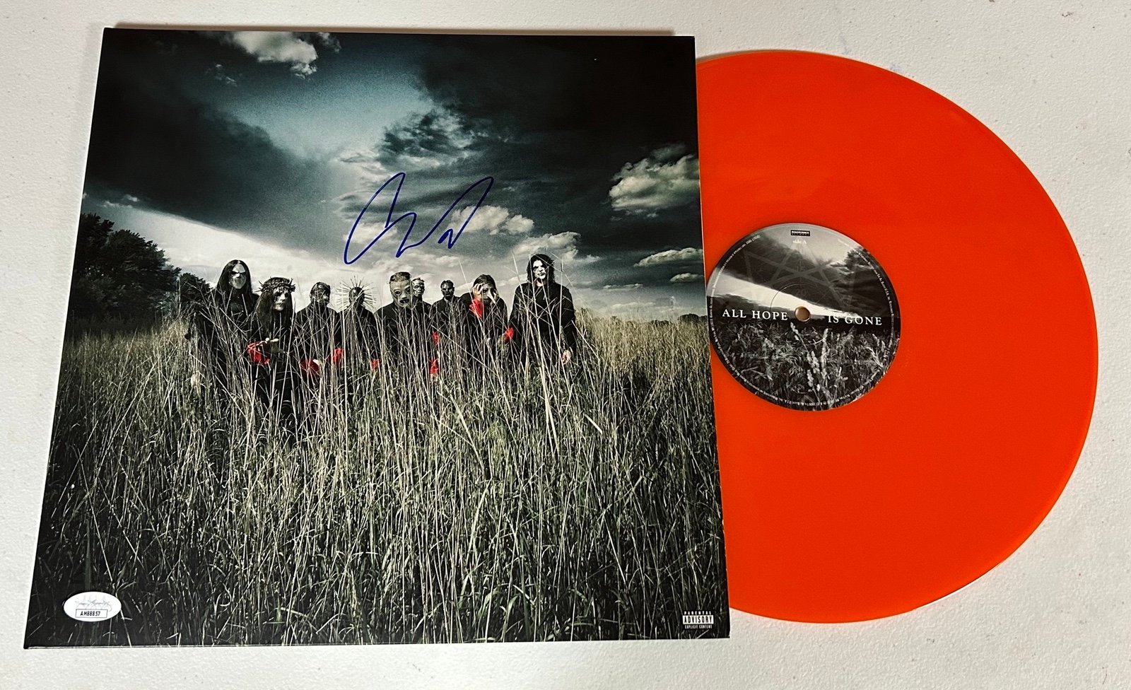 Slipknot Corey Taylor autographed signed vinyl album exact proof AM88857