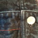 Rare VTG JOHNNY BLAZE All Purpose JB Flame Blue Denim Jeans 90s 2000s Skater 38
