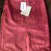 Ganni Sequined Satin Size 34 Pink skirt