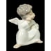 Lladro Thinking Sitting Angel Boy Cherub 4 Figurine #4539