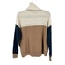 Madewell Hickory Turtleneck Sweater Colorblock NC231