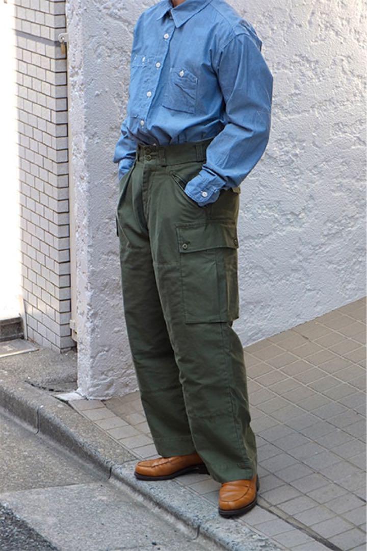 A.PRESSE Mountain Trooper Pants OLIVE 1