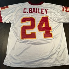 Vintage Champ Bailey Washington Redskins NFL Adidas Jersey Men's Size XL