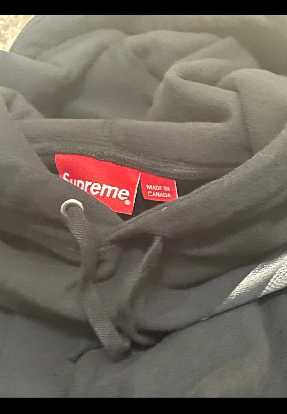 SUPREME Swarovski S Logo Hoodie RED