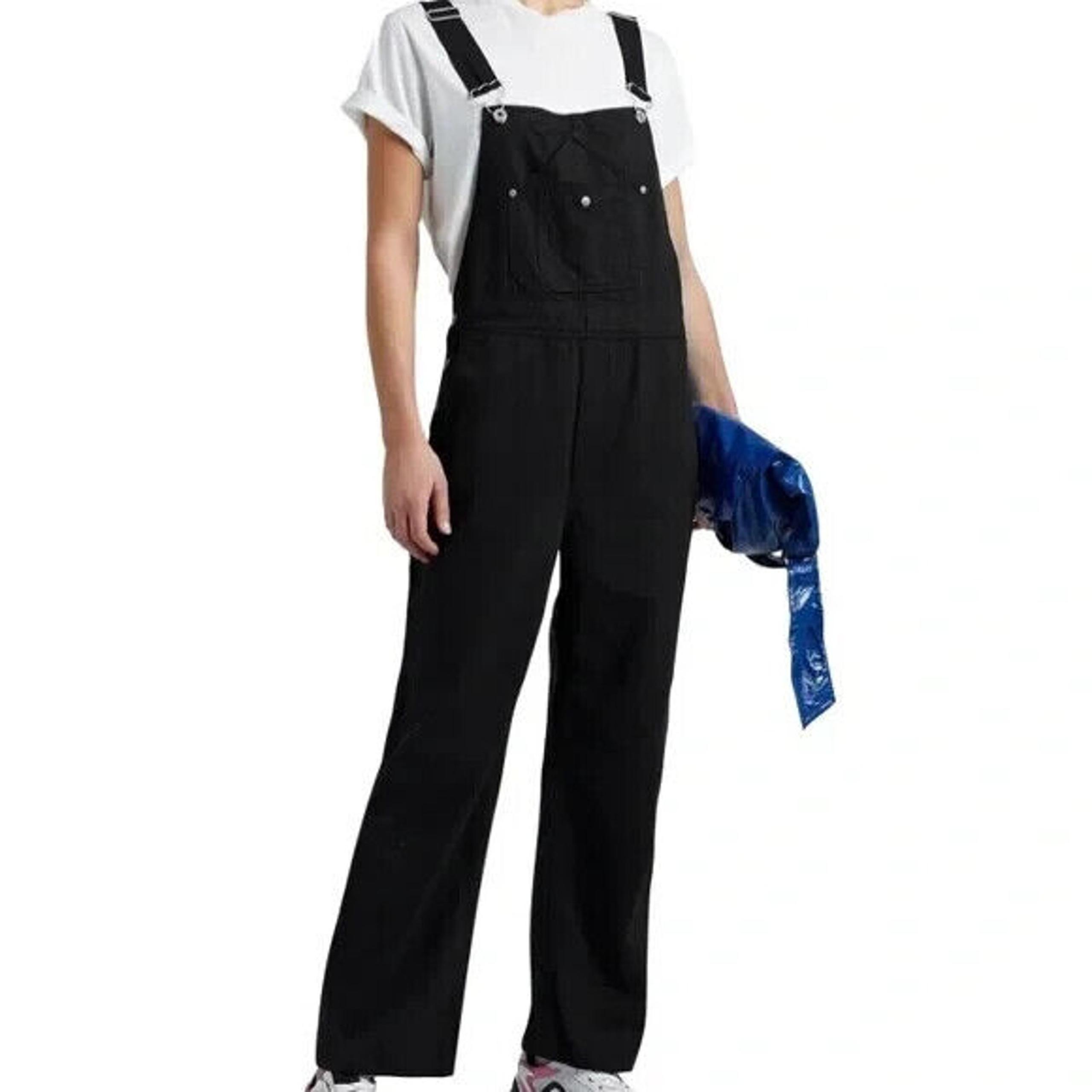 Rag & Bone NWT Women's Denim Work Wear Overalls Jumpsuit Black Size XS