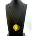 Michael Michaud Layered Monstera Plant Long Pendant Necklace