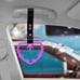 NEW 2PCS BARBED WIRE PURPLE JDM TSURIKAWA RING Black Handle Strap Drift Charm