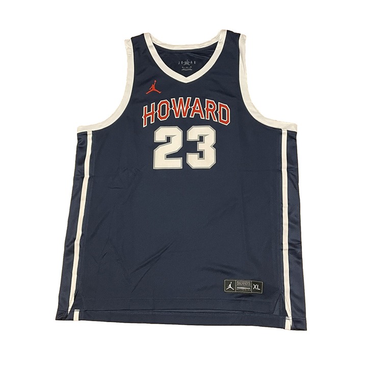 Nike Jordan Howard University #23 Replica Basketball Jersey Blue Men’s Size XL