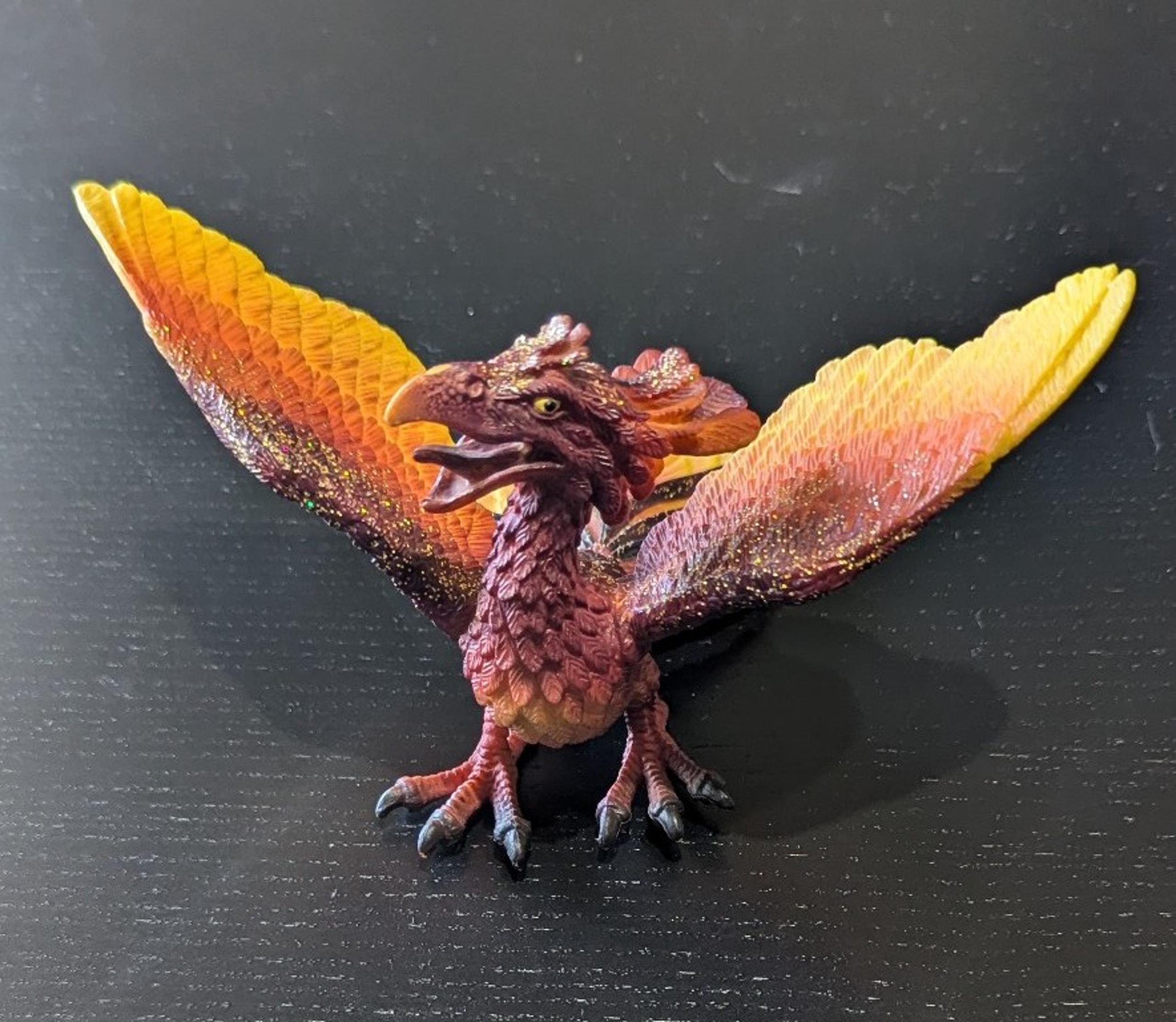 Schleich Phoenix Bird Fantasy Knights Action Figure 2004 Retired