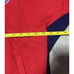 Nike Brooklyn Nets 75th Anniversary Courtside 1/4 Zip Cargo Sweatshirt Red Sz M