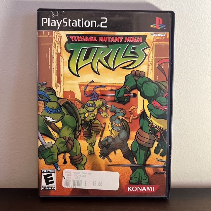Teenage mutant ninja sale turtles playstation 2