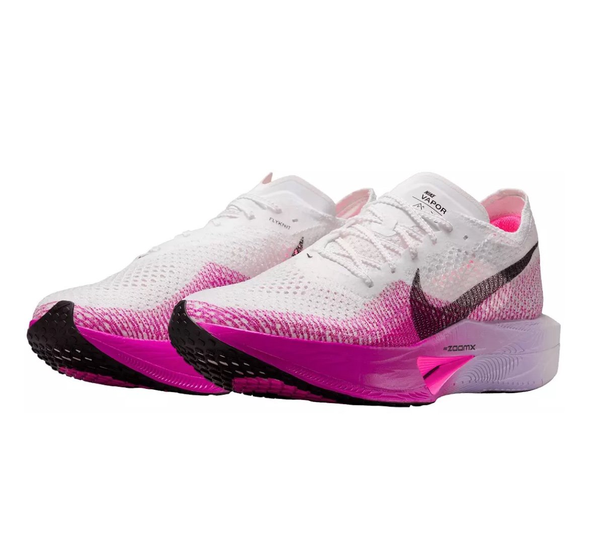 Nike ZoomX Vaporfly Next% 3 White Black Vivid Purple Size 10.5 DV4129-104 260