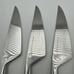 Lot 6 Lauffer Stainless Germany Steak Knives Vintage Midcentury Modern Onyx 8.5”