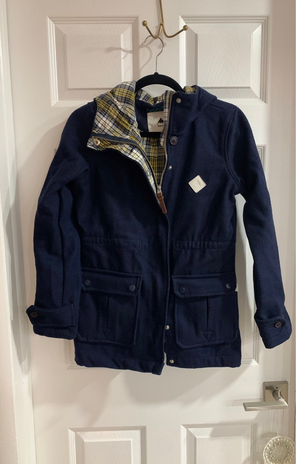 burton wool coat