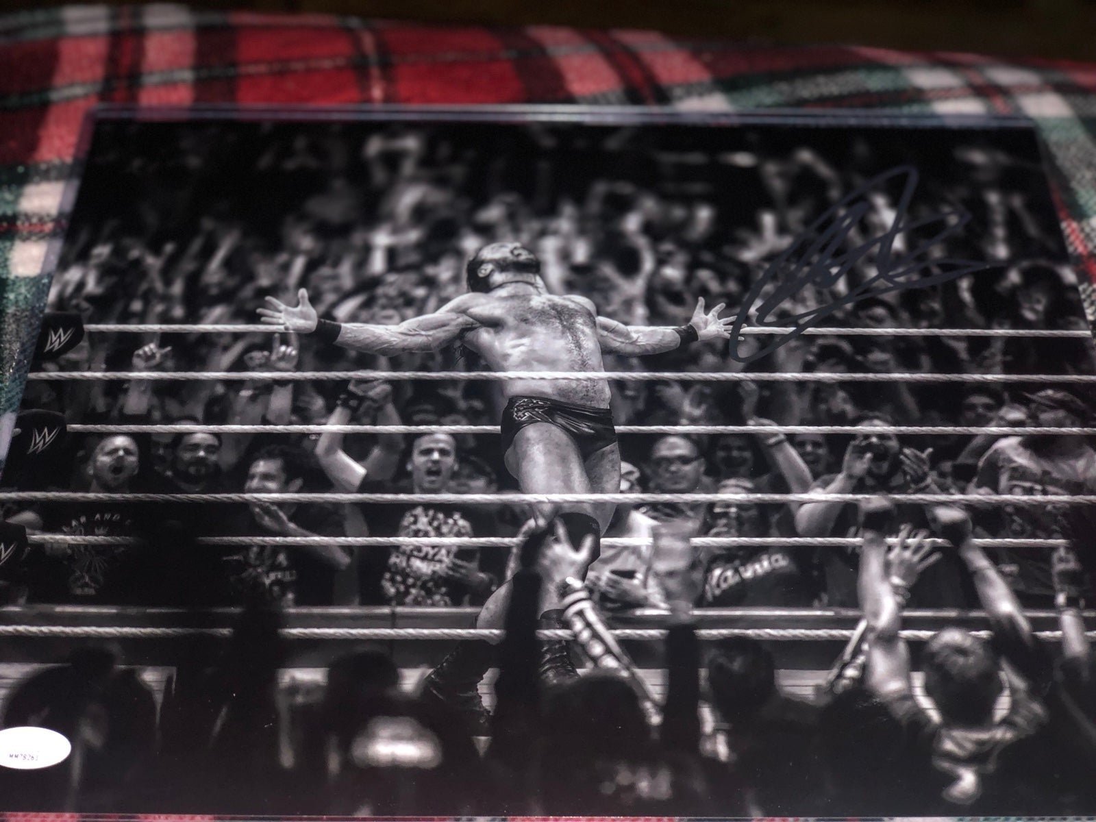 11X14 Drew McIntyre Royal Rumble Spotlight Autographed Poster. JSA Certified.