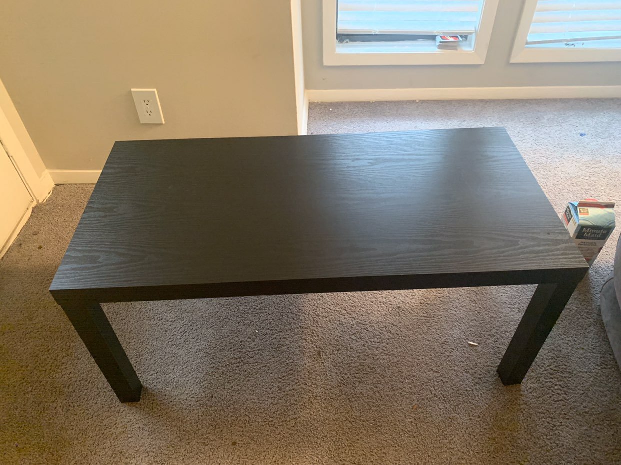Table and tv