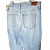 NWT Madewell High Rise Light Wash Ankle Cropped Straight Leg Jeans 33 Tall Long