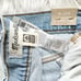 NWT Madewell High Rise Light Wash Ankle Cropped Straight Leg Jeans 33 Tall Long