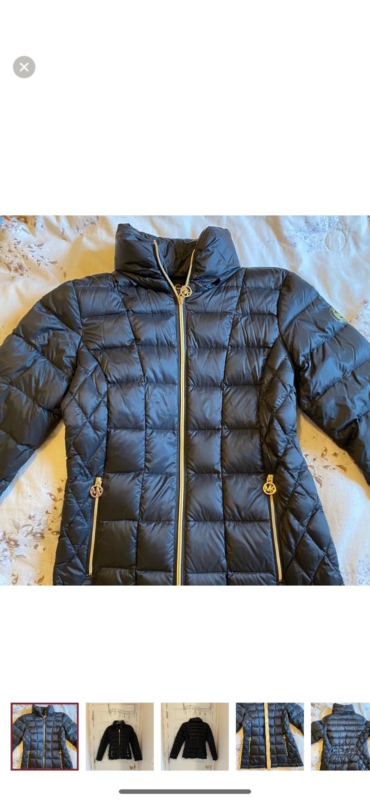Michael kors puffer size XS