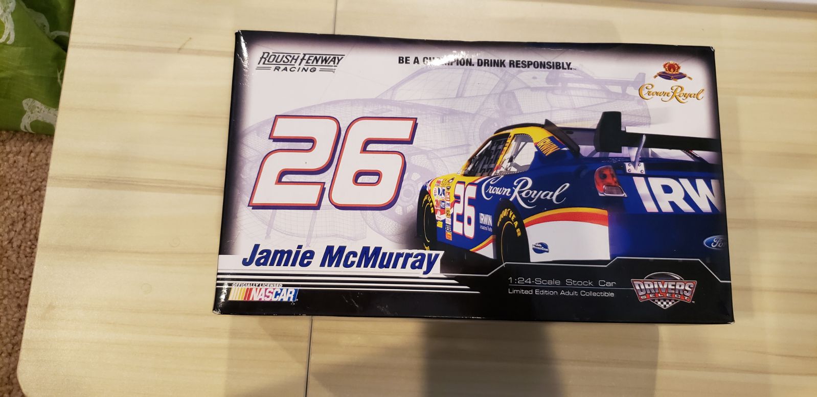 2007 Jamie McMurray Autographed Diecast