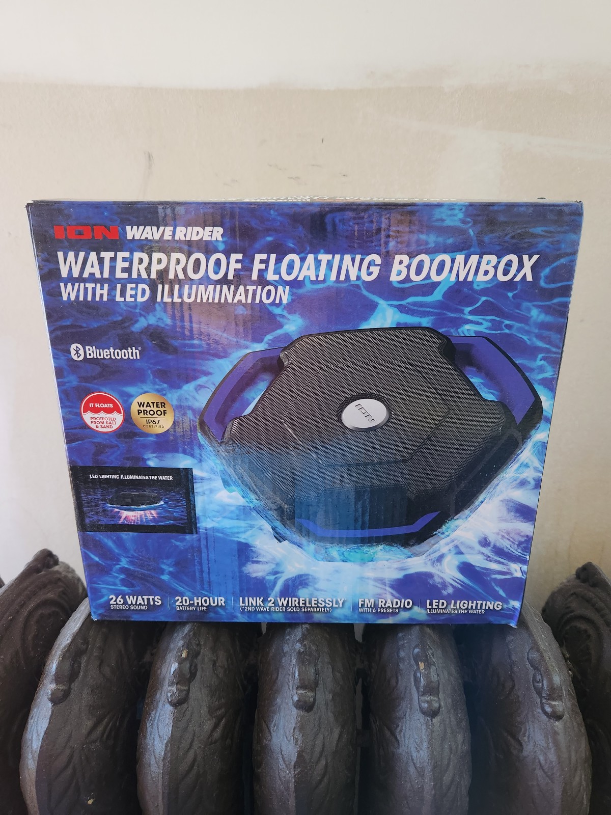 Waterproof boombox