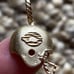 Vintage 14K Gold Chicago Bears NFL Football Helmet Charm by Michael Anthony
